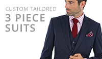 tailor made mens 3 piece suits